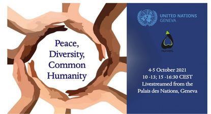 HIGH-LEVEL EVENT Peace,​Diversity​ & our Common Humanity 4-5 October 2021Geneva,…