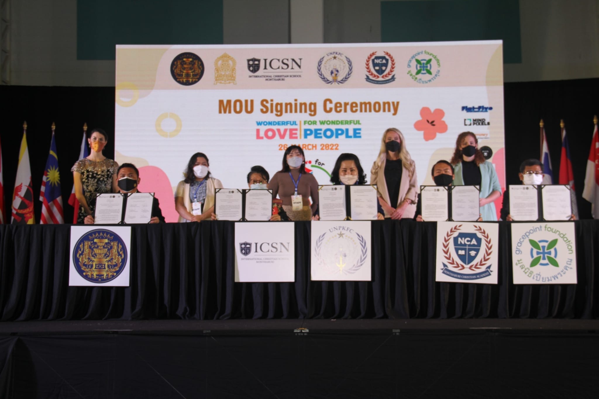 UNPKC Signing Ceremony of Memorandum of Understanding (MOU) Project “Wonderful Love for Wonderful People”