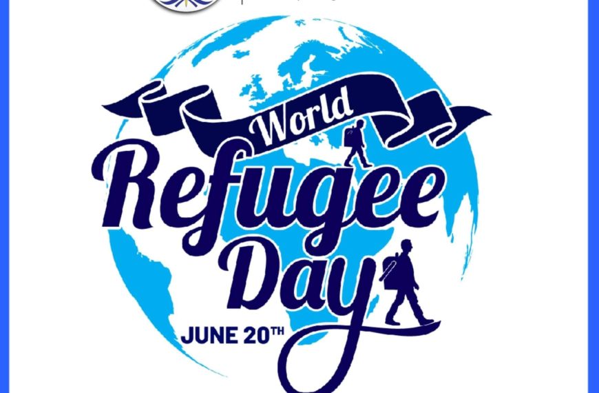 UNPKFC Stand With Refegees World Refugee Day2022Each year on June 20, the world celebrates World Refugee Day.