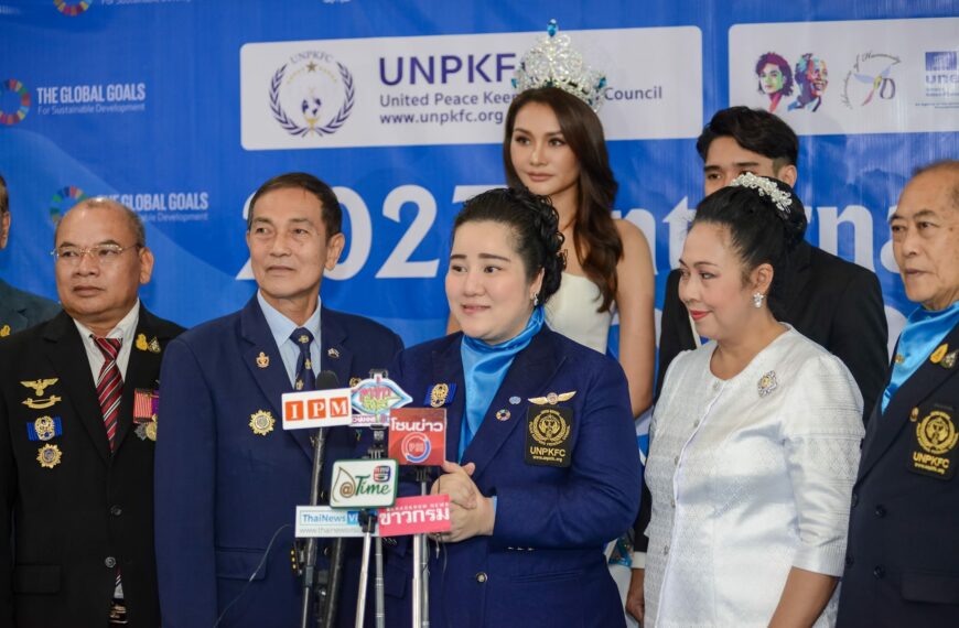 UNPKFC collaborated with UNESCO Jamaica and Adventure of Humanity to organize a grand celebration of the International Day of Peace in Thailand.